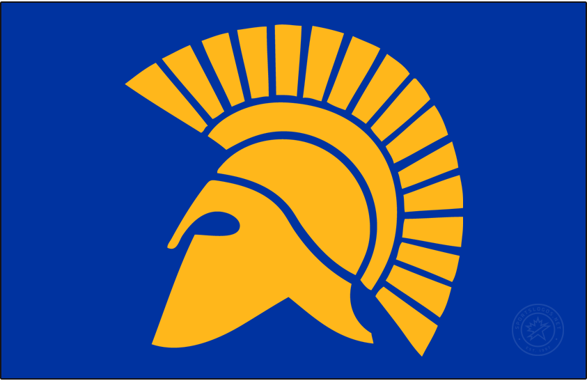 San Jose State Spartans 1985-1999 Primary Dark Logo diy DTF decal sticker